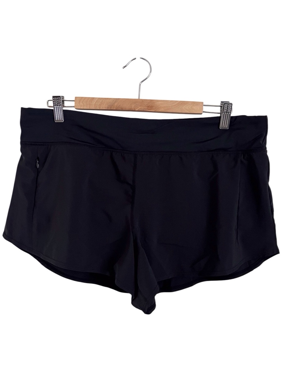 Title Nine Women’s Black Running Shorts Outdoor Gorpcore Active Athletic Large